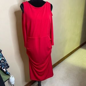 Lady in RED!❤️❤️❤️😬 Sexy date night dress sz XL, GORG!